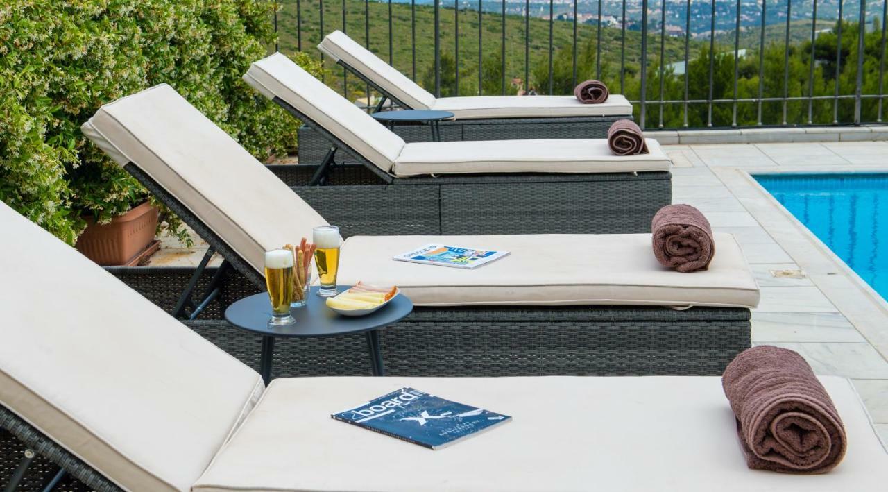 Villa Olympia Vip Dhráfi Zewnętrze zdjęcie