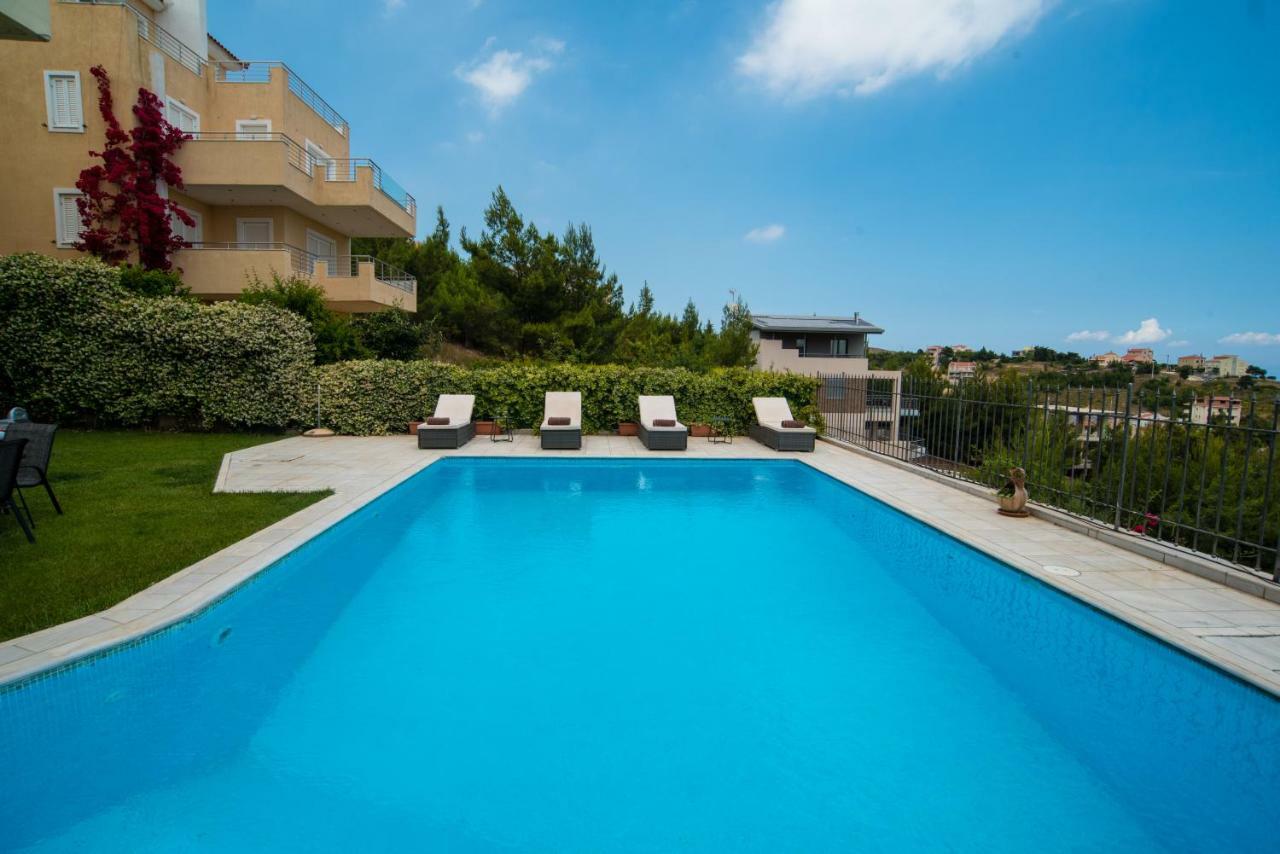 Villa Olympia Vip Dhráfi Zewnętrze zdjęcie